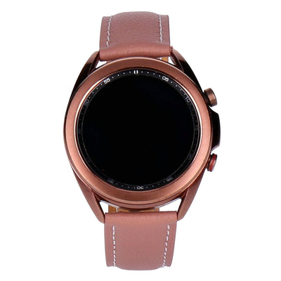 Galaxy Watch 3 R855F LTE 41mm Bronze Lederarmband Rosa