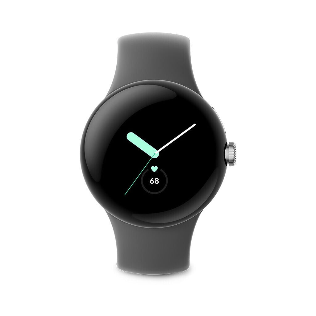 Produktbild Smartwatch - Google Pixel Watch LTE Smartwatch charcoal mit Sportarmband