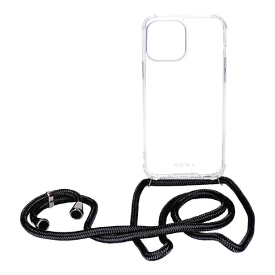 Neck Case für Apple iPhone 13 Pro Max transparent/schwarz