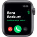Apple Watch Series 5 44mm GPS Spacegrau Aluminiumgehäuse mit Sportarmband schwarz