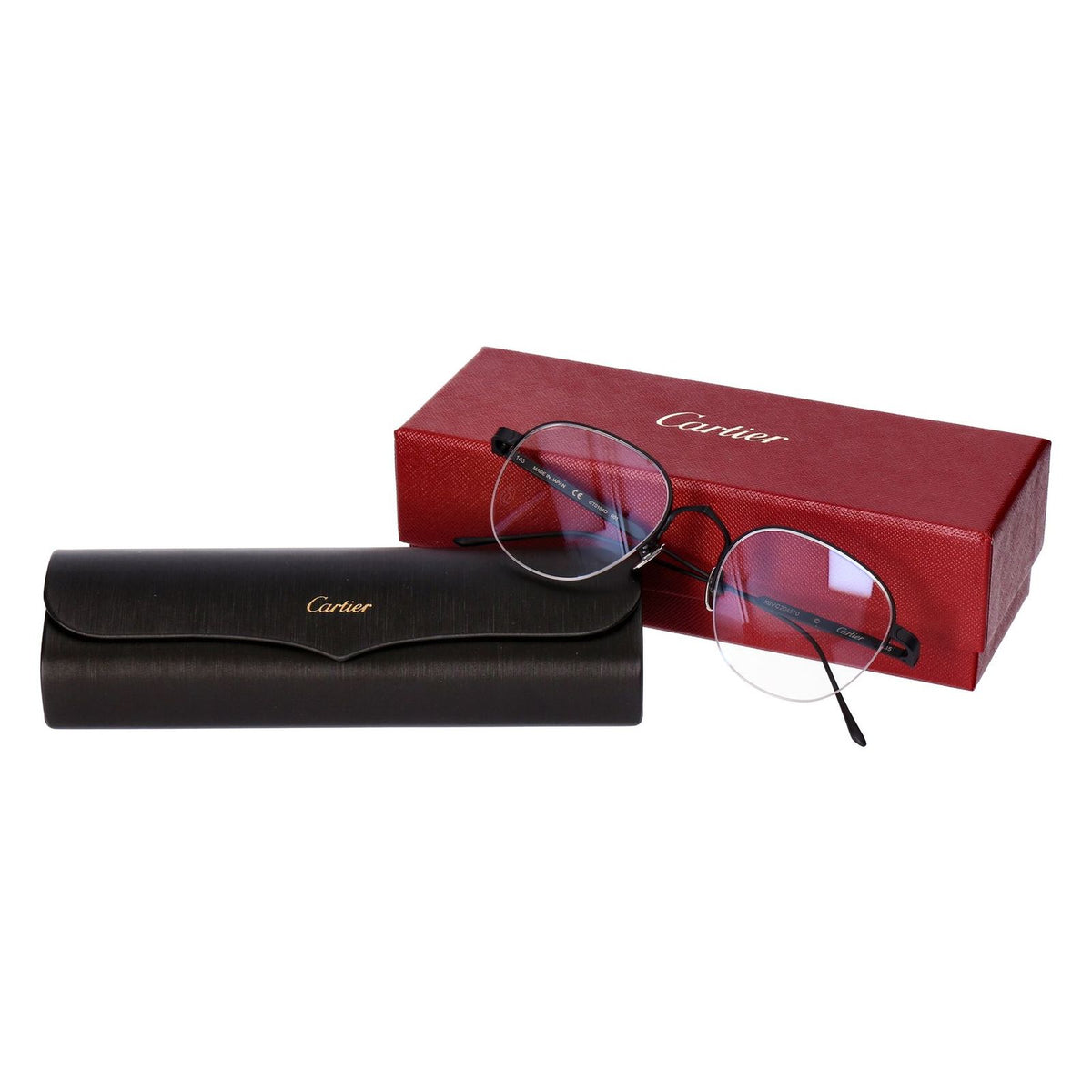 Produktbild Brillengestell - Cartier Brillengestell CT0164O-001 schwarz