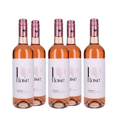I heart Rosé Wein 5 x 0,75 L