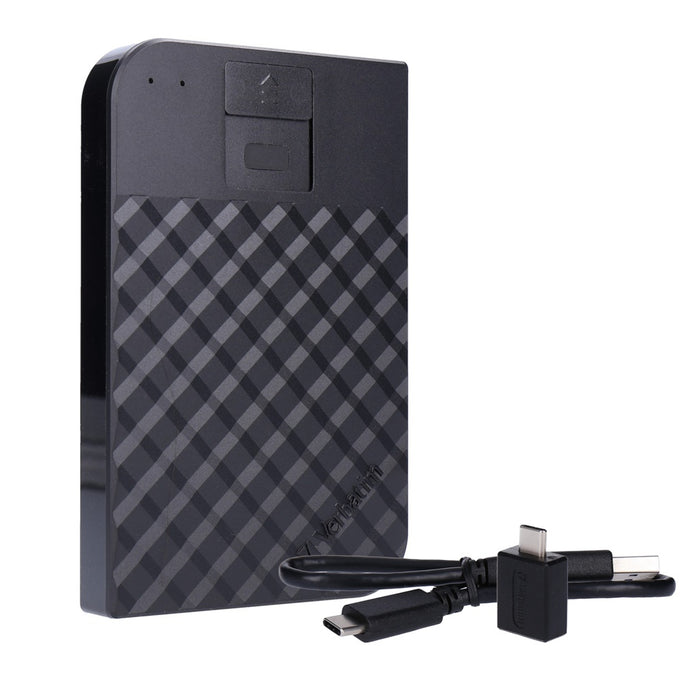 Verbatim Portable Festplatte HDD 1TB Fingerprint Secure