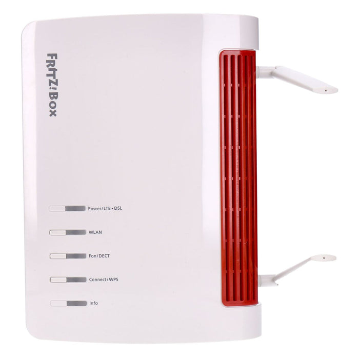 FRITZ!Box 6890 LTE weiß-rot
