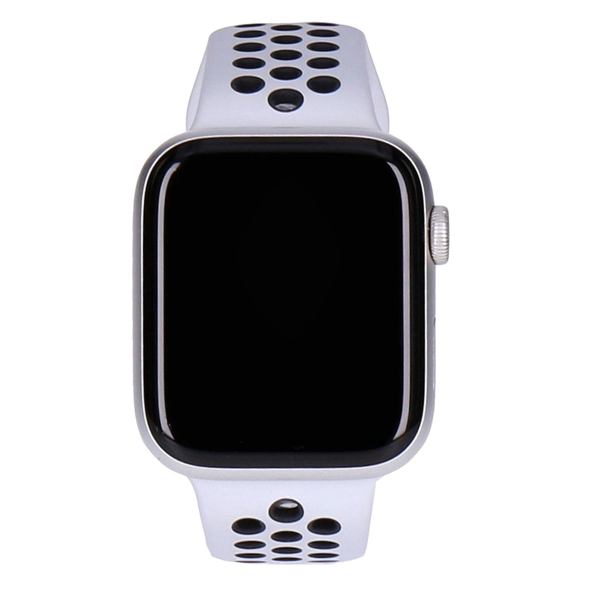 Produktbild Smartwatch - Apple Watch SE Nike 44mm GPS Silber Aluminiumgehäuse, Sportarmband Platinum/Schwarz
