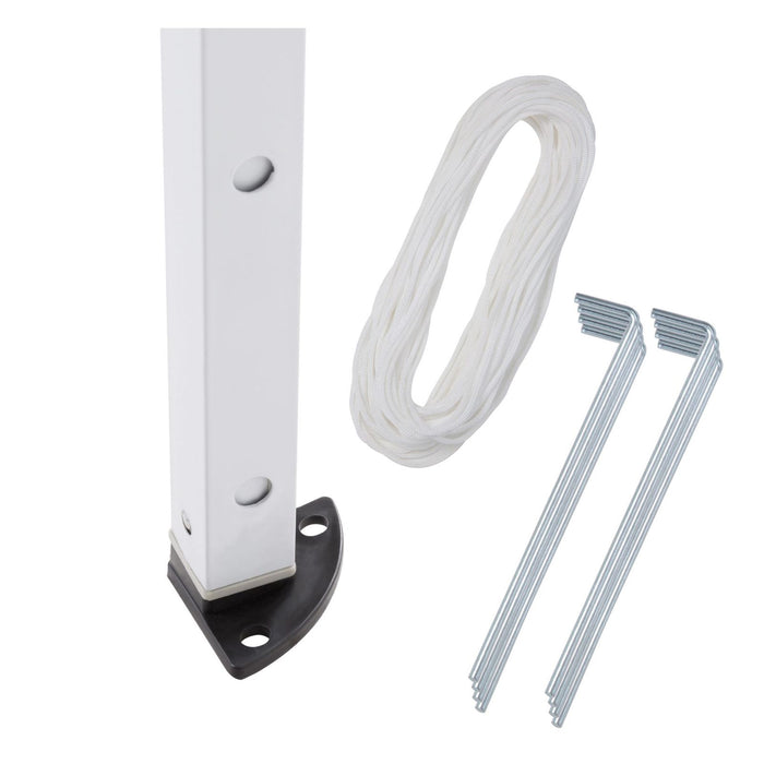 TP Faltpavillon 3x3m, Aufbewahrungstasche grau wasserabweisend & UV-Schutz 50+