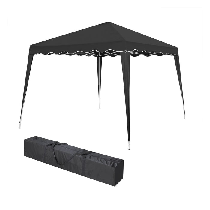 TP Faltpavillon 3x3m, Aufbewahrungstasche grau wasserabweisend & UV-Schutz 50+