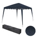 TP Faltpavillon 3x3m inkl. Aufbewahrungstasche wasserabweisend & UV-Schutz 50+ Blau