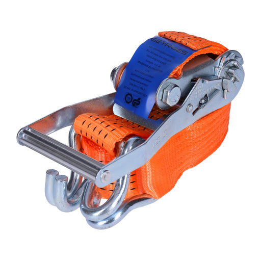 Produktbild Spanngurt - TP Spanngurt, Zurrgurt zur Ladungssicherung 2- tei 50mm Gurtbreite, 5T (5000 Kg) mit Spitzhaken 4 Meter