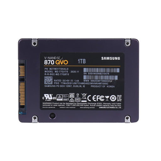 Produktbild interne SSD - Samsung 870 QVO int. 2,5" SATA SSD 1TB