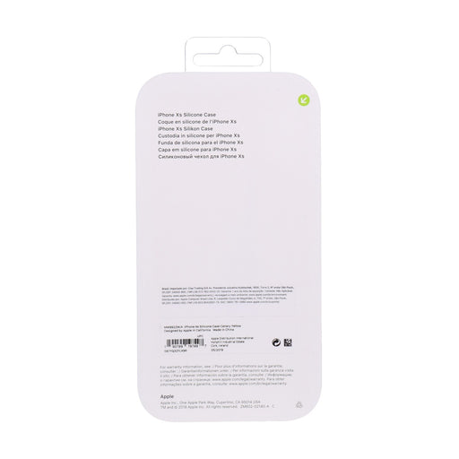 Produktbild Smartphone-Hülle - Apple Silikon Case Kanariengelb passend für Apple iPhone XS