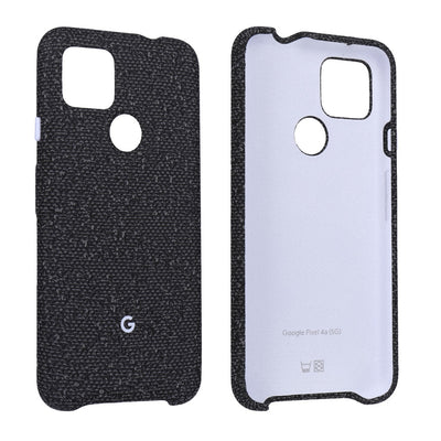 Pixel 4a (5G) Backcase Fabric Black