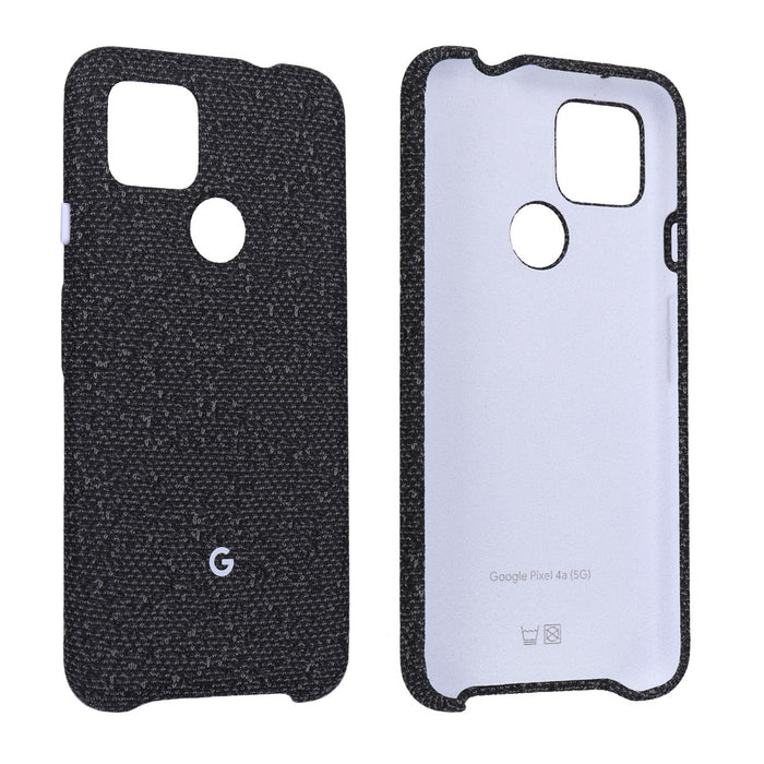 Google Pixel 4a (5G) Backcase Fabric Black