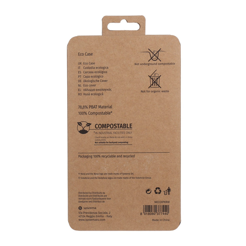 Produktbild Smartphone-Hülle - NOVA Eco Case Weiß passend für Apple iPhone XR