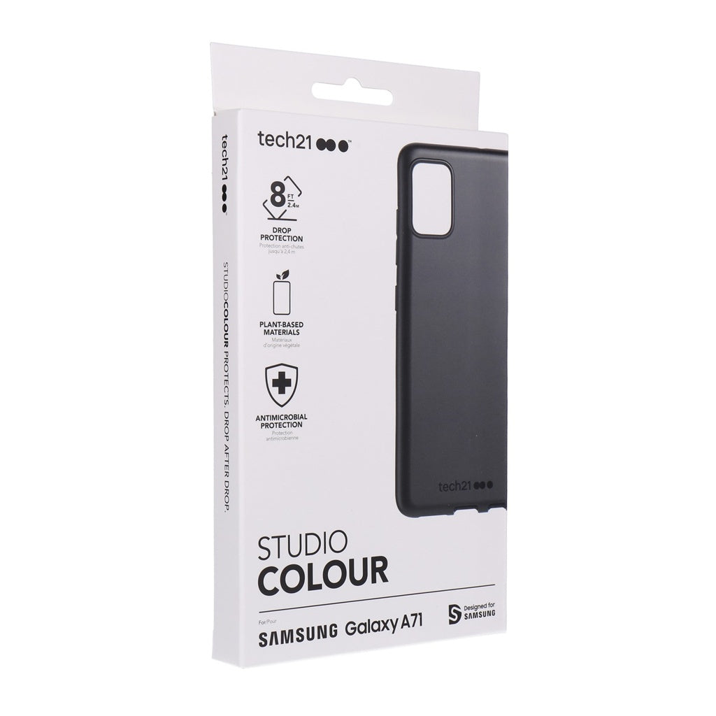 Produktbild Smartphone-Hülle - Tech21 Studio Colour Backcover Galaxy A71 schwarz