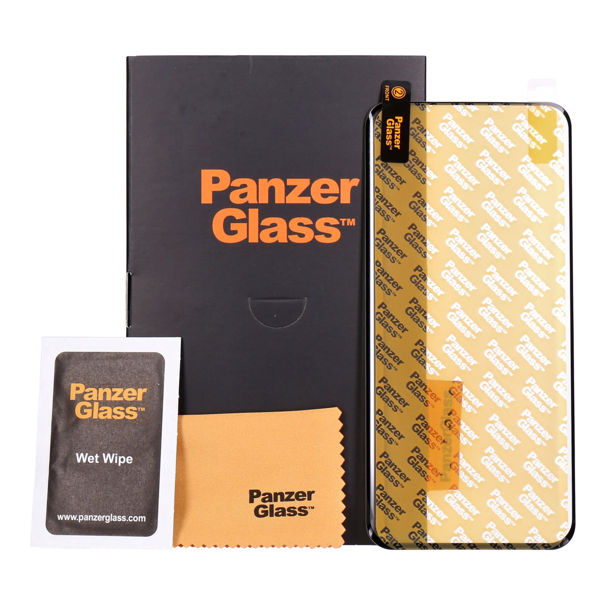 Produktbild Displayschutzfolie - PanzerGlass Xiaomi Mi10/10 Pro E2E Black