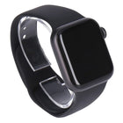 Apple Watch Series 6 44mm GPS Spacegrau Aluminiumgehäuse mit Sportarmband schwarz