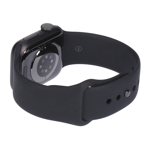 Produktbild Smartwatch - Apple Watch Series 6 44mm GPS Spacegrau Aluminiumgehäuse mit Sportarmband schwarz