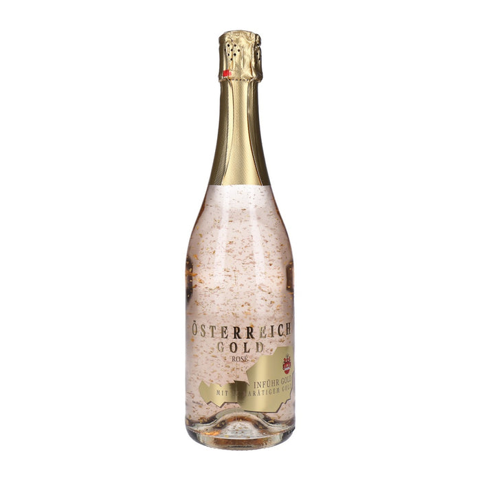Österreich Gold Rosé mit 23 Karat Blattgold 1 x 0,75 L
