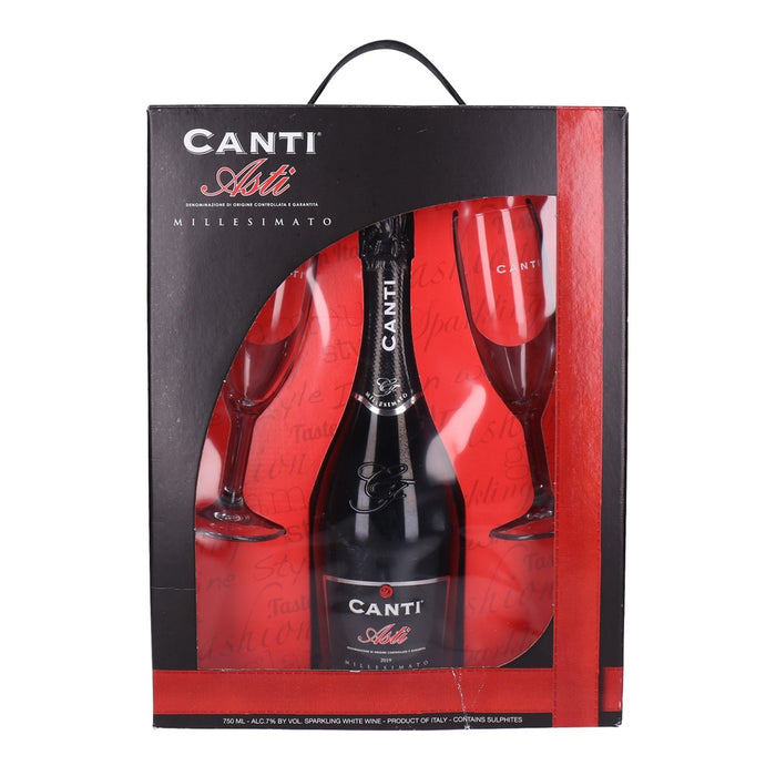Canti Asti DOCG Spumante Geschenkset 1 x 0,75 L