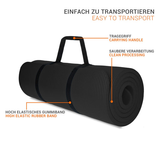 1,5 cm zwischen Knie und Boden