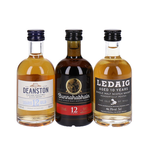 Produktbild Whisky - Miniaturenset Schottische Single Malts 3 x 0,05 L