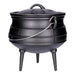 TP Potjie Pot - BBQ Dreifuß Dutch Oven Gusseisen, Feuerkessel mit Deckel und Füßen Pot 3 (ca. 8 Liter)