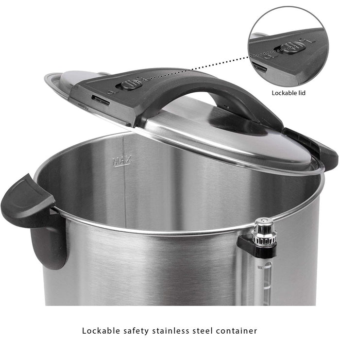 ProfiCook PC-HGA 1111 Heißgetränke-und Glühweinau- tomat, 16L, 1500 Watt