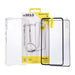 SoSkild Absorb Case Backcover + Displayschutzglas für Samsung Galaxy S20 Plus transparent