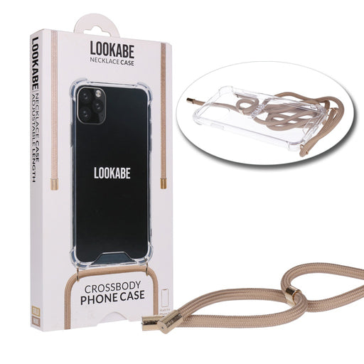 Produktbild Handykette - LOOKABE Necklace Case Handykette für iPhone 11 Pro Handykette mit Handyhülle Gold/Nude