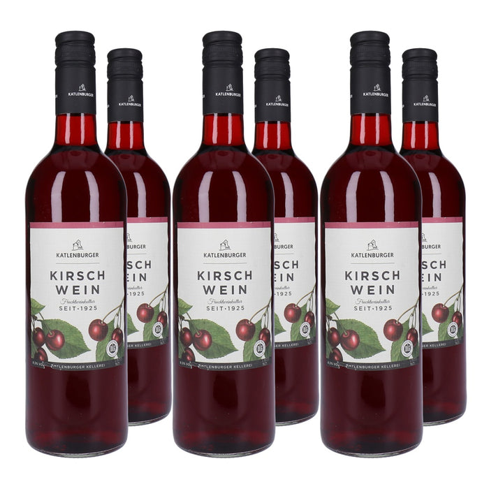 Katlenburger Fruchtwein Kirsche 6 x 0,75 L