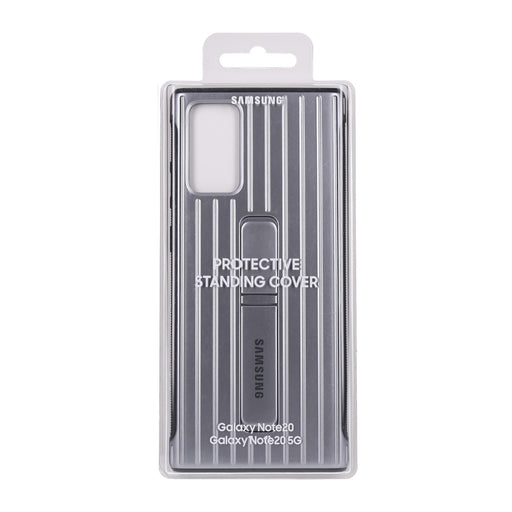 Produktbild Smartphone-Hülle - Samsung Protective Standing Cover für Galaxy Note 20 silber