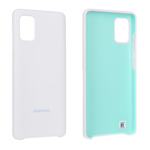 Produktbild Smartphone-Hülle - Samsung Silikon Cover für Samsung Galaxy A51 weiß