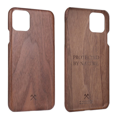EcoCase Slim Wood iPhone 11 Pro Echtholz Braun