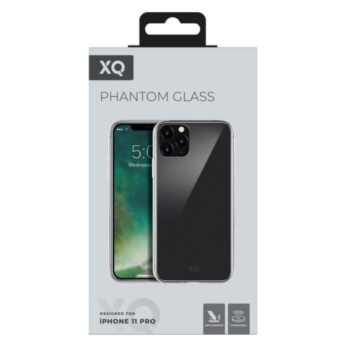 Xqisit Phantom Glas Cover iPhone 11 Pro transparent