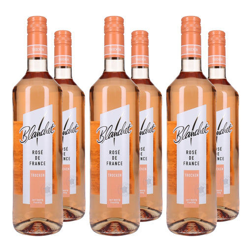 Produktbild Roséwein - Blanchet Rosé de France Roséwein Trocken 6 x 0,75 L