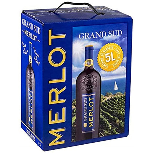 Produktbild Rotwein - Grand Sud Merlot Bag in Box 1 x 5 L