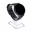 Samsung Galaxy Watch Active2 LTE 44mm Black Edelstahlgehäuse mit Lederarmband Schwarz