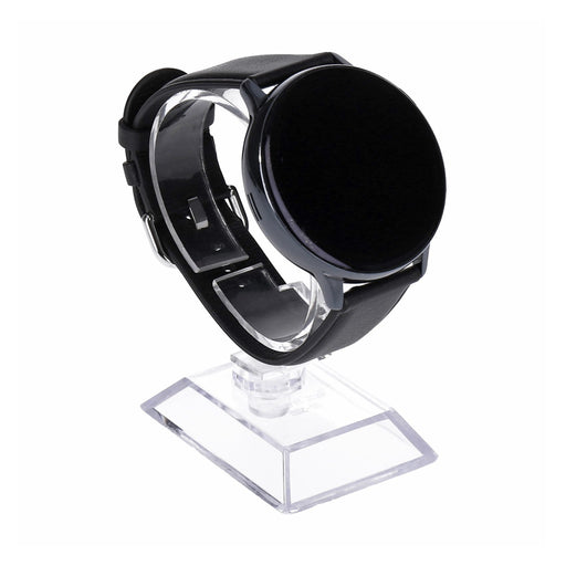 Produktbild Smartwatch - Samsung Galaxy Watch Active2 LTE 44mm Black Edelstahlgehäuse mit Lederarmband Schwarz