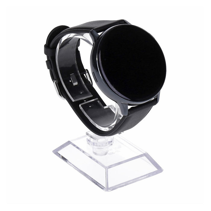 Samsung Galaxy Watch Active2 LTE 44mm Black Edelstahlgehäuse mit Lederarmband Schwarz