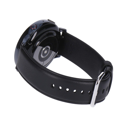 Produktbild Smartwatch - Samsung Galaxy Watch Active2 LTE 44mm Black Edelstahlgehäuse mit Lederarmband Schwarz