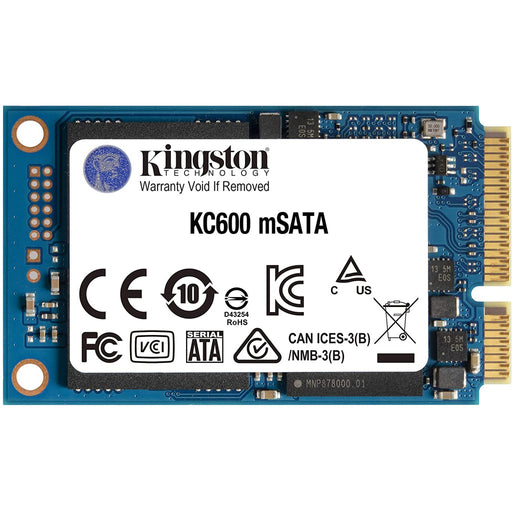 Produktbild interne SSD - Kingston KC600 int. mSATA SSD 1TB