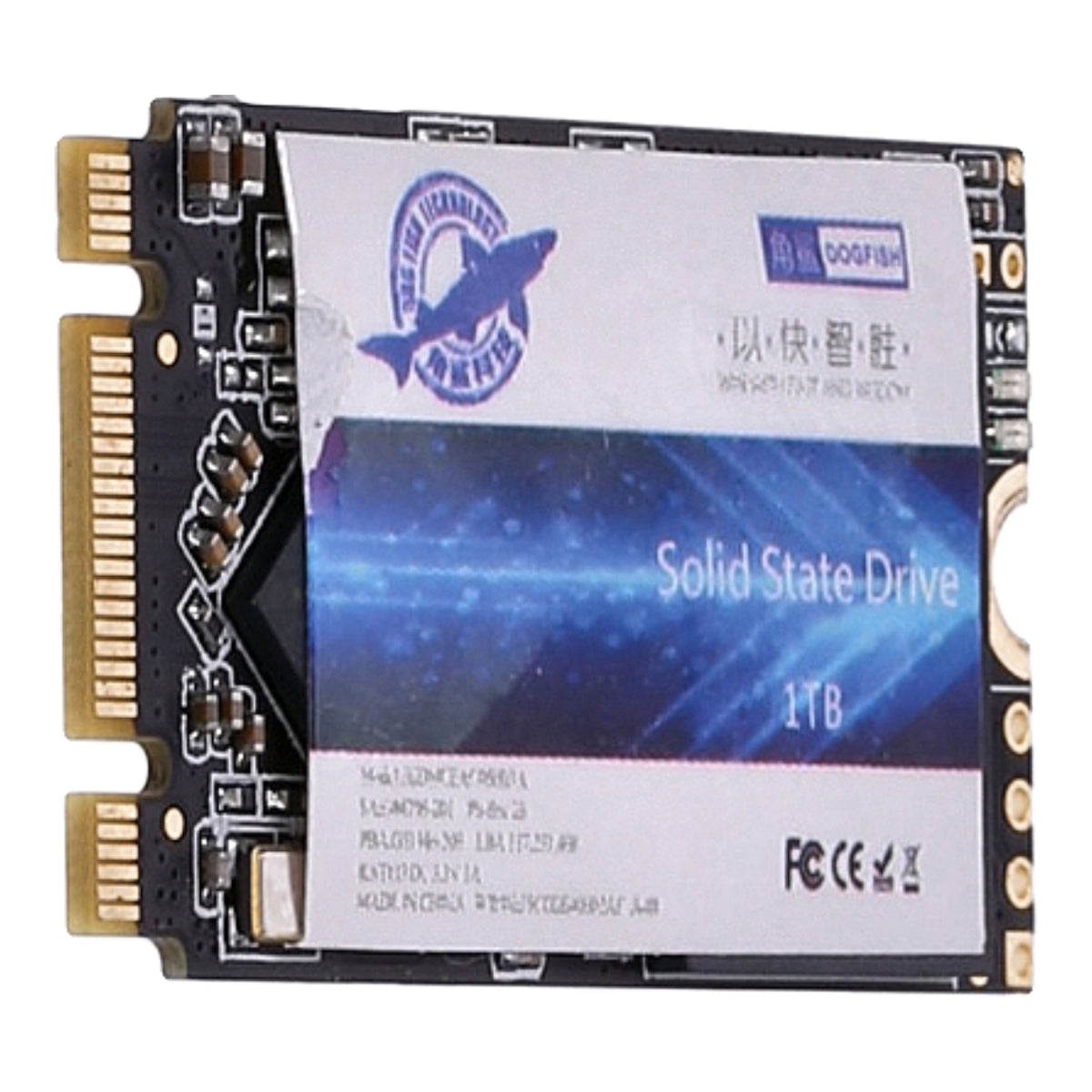 Produktbild interne SSD - Dogfish Shark int. M.2 NGFF SSD 1TB