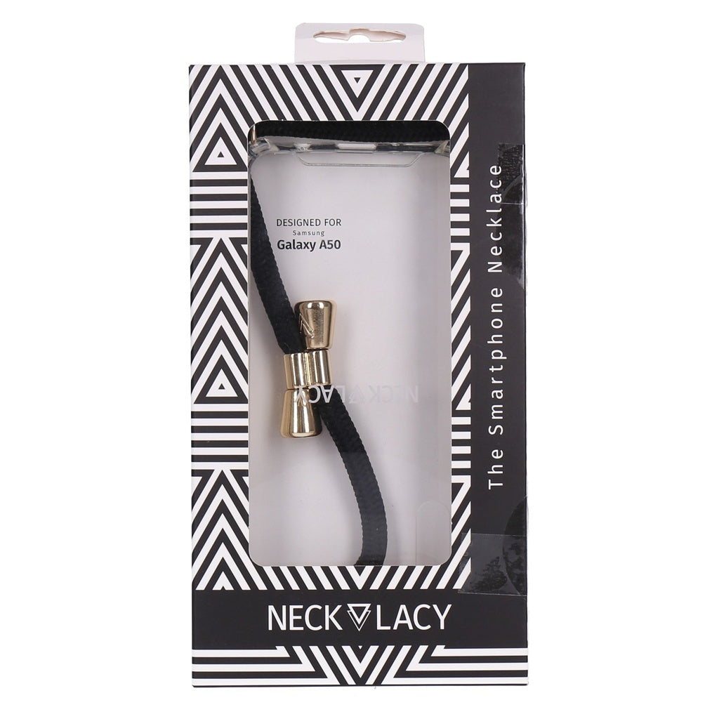 Produktbild Smartphone-Hülle - Necklacy Necklace Case for Samsung Galaxy A50 Elegant Black