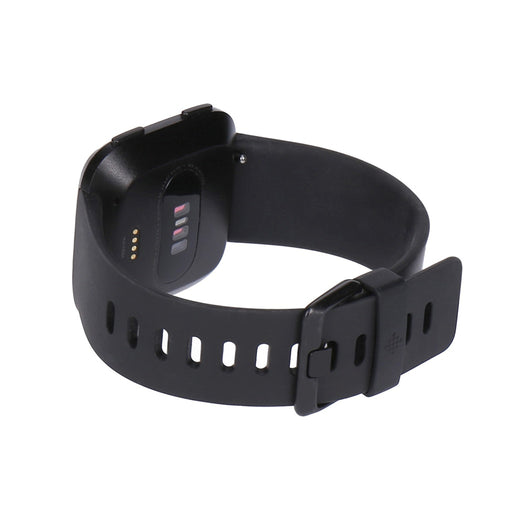 Produktbild Smartwatch - Fitbit Versa Gesundheits- und Fitness Smartwatch mit Herzfrequenzmessung schwarz