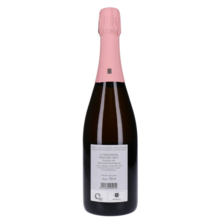 Prinz Salm La Principessa Rose Brut Sekt 1 x 0,75L
