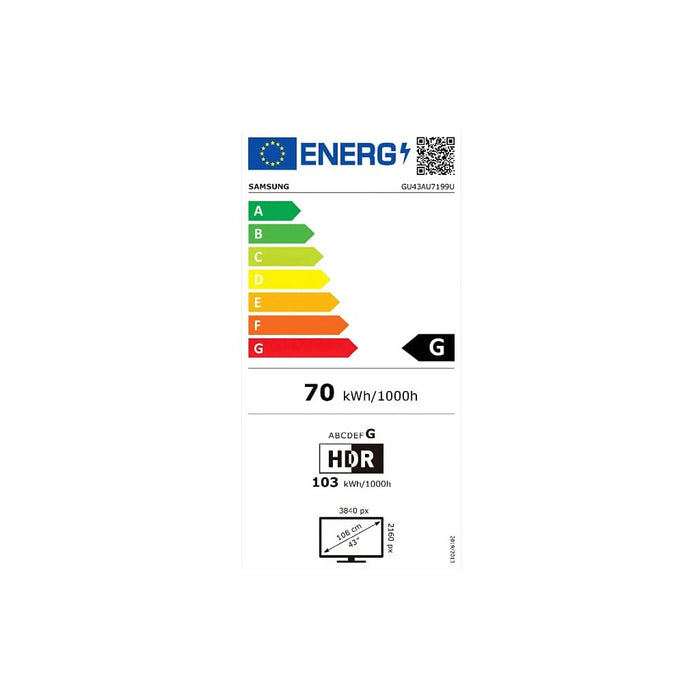 Samsung GU43AU7199 LED-TV