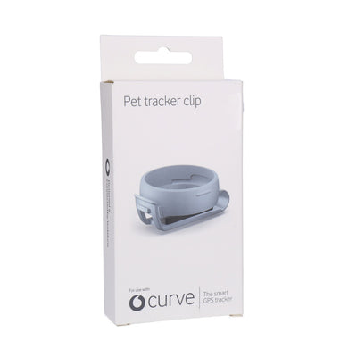 Pet Tracker Clip für Curve Smart GPS Haustier Tracker grau
