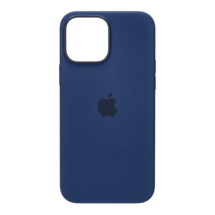 Apple iPhone 13 Pro Max Silikon Case Abyss Blue mit MagSafe