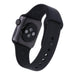 Apple Watch Series 3 38mm GPS Spacegrau Aluminiumgehäuse mit Sportarmband schwarz